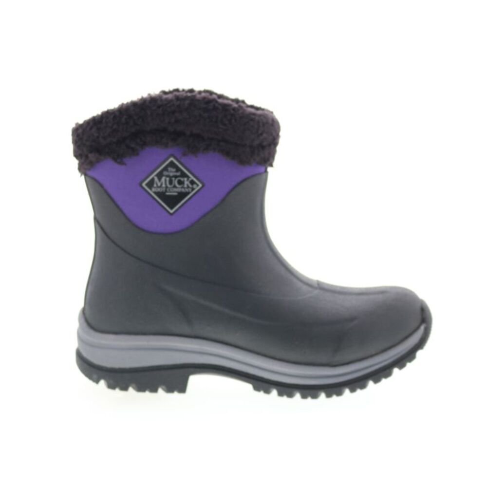 Original Muck Womens Arctic Apres Slip-On Black Boots (NWT)